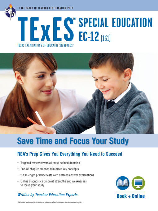 Texas TExES Special Education EC-12 (161) Book + Online - Texas A&M ...